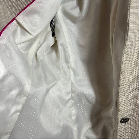 Womens Banana Republic Tweed Classic Preppy Blazer 0486 - Picture 6 of 12